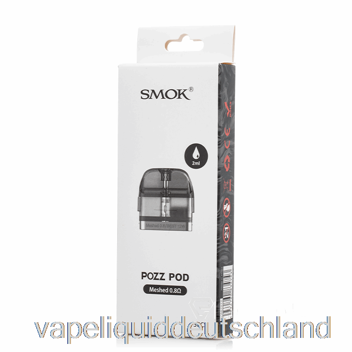 Smok Pozz Ersatzpods 0,8 Ohm Pozz Meshed Pods Vape Liquid